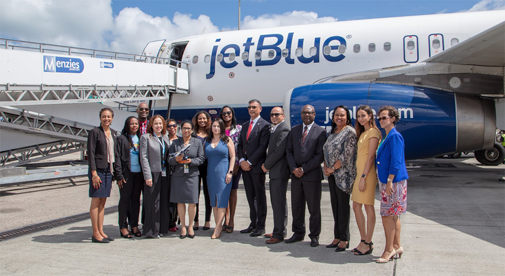 Destination Sainth Barths - JetBlue in Juliana International Airport